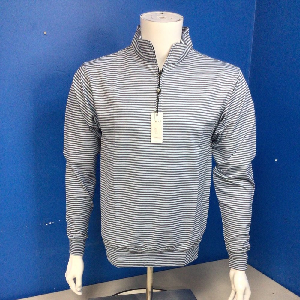 NWT Turtleson Barren Stripe quarter zip long sleeve pullover Various Sizes